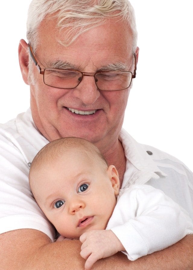 credit pexels public domain grandfather and baby